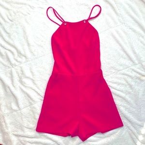 bebe Pink Romper